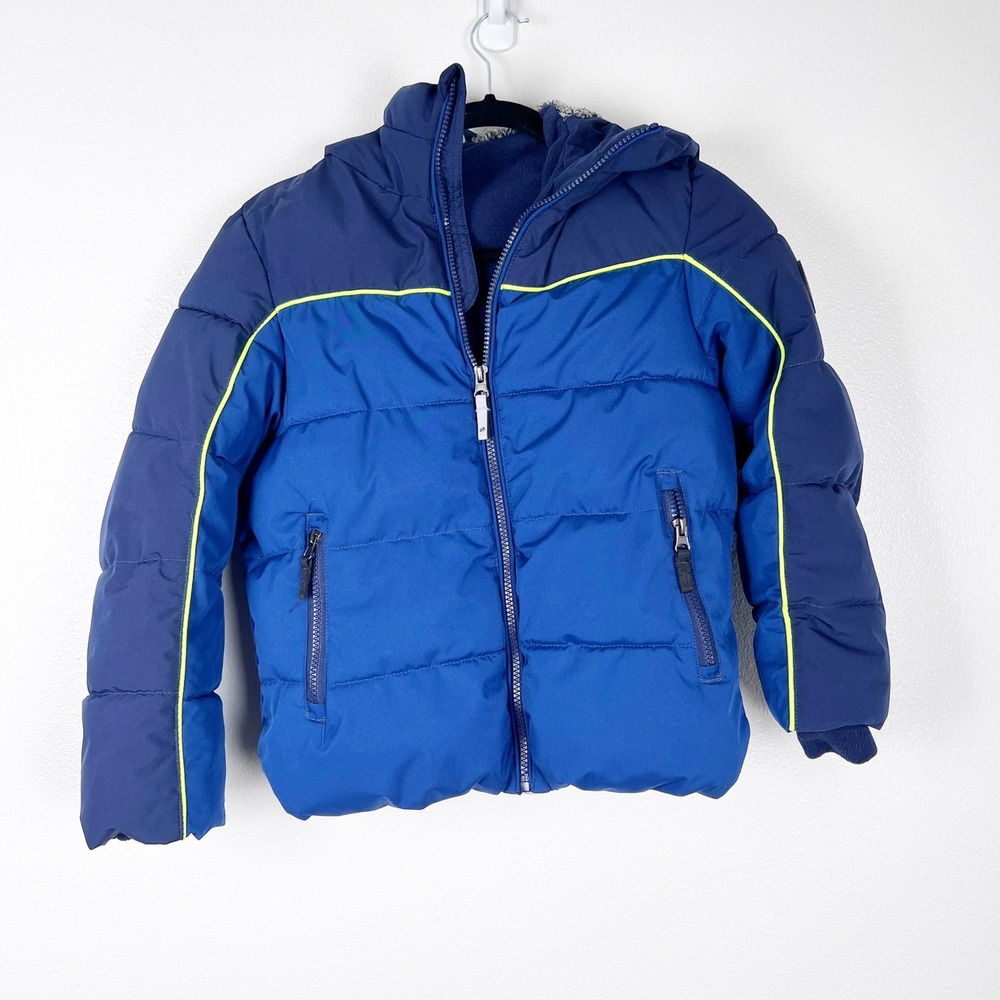Zero Posur Kid Boys Winer Jacket Blue Sz 8